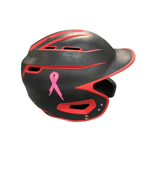 Vist Large View of Product Image Which is Used BoomBah HLMT C-FLAP Batting Helmet w/Mask Black SM