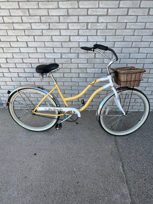 Vist Large View of Product Image Which is Used Norco RIO VISTA Cruiser Bike Womens Yellow 15-16" - SM  Frame