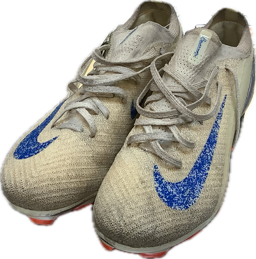 Vist Large View of Product Image Which is Used Nike mercurial Soccer Cleats White Senior 8