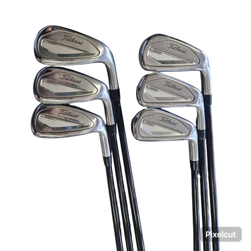 Vist Large View of Product Image Which is Used Titleist T350 5-PW IRON SET Mens Iron Set RH 5I-PW
