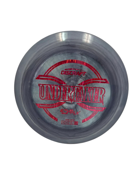 Vist Large View of Product Image Which is Used Discraft ESP FLX Undertaker 168g Disc Golf Driver Grey