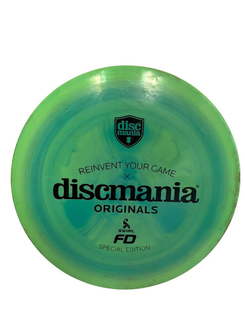 Vist Large View of Product Image Which is Used Discmania Swirl FD 176g Disc Golf Driver