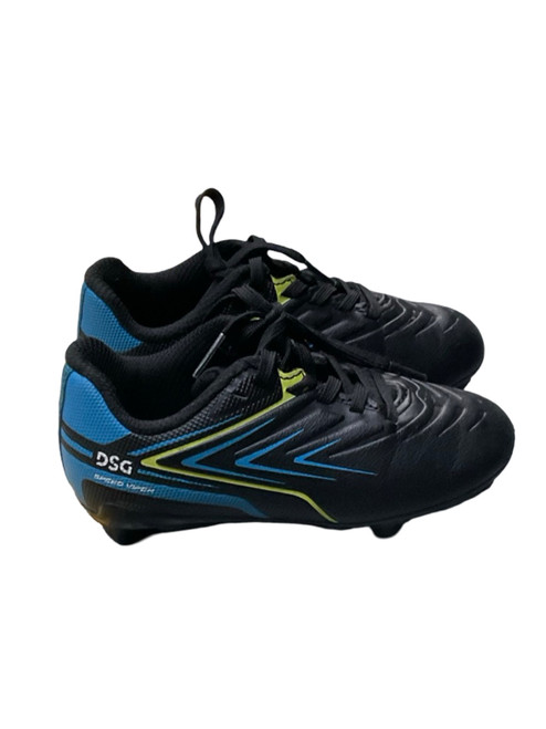 Vist Large View of Product Image Which is Used Dsg Soccer Cleats Black Youth 09.0