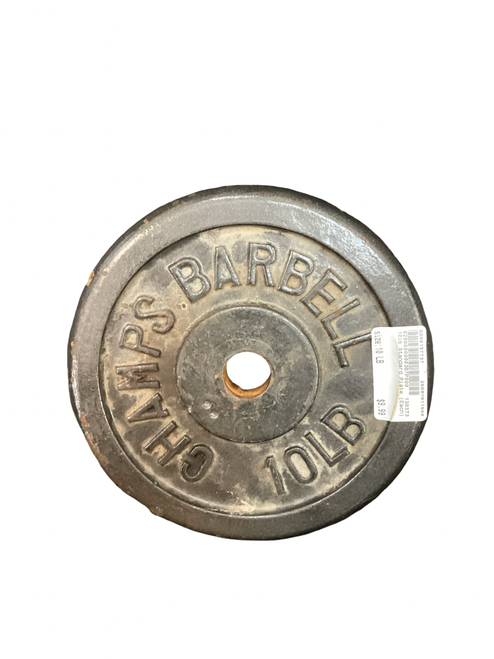 Vist Large View of Product Image Which is Used Standard Plate (Each) 10 lb