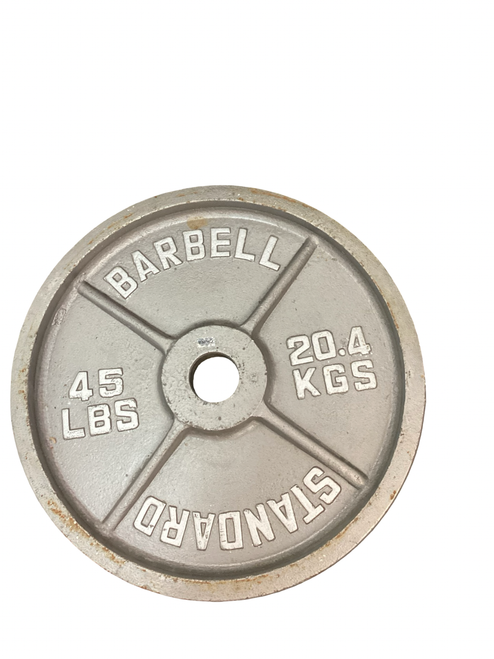 Vist Large View of Product Image Which is Used Olympic Plate (Each) 45 lb