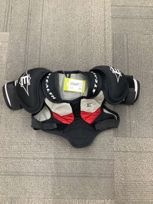 Vist Large View of Product Image Which is Used Easton S1 Junior Shoulder Pads SM
