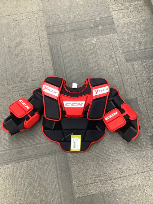Vist Large View of Product Image Which is Used CCM YT FLEX Youth Body Armor L/XL