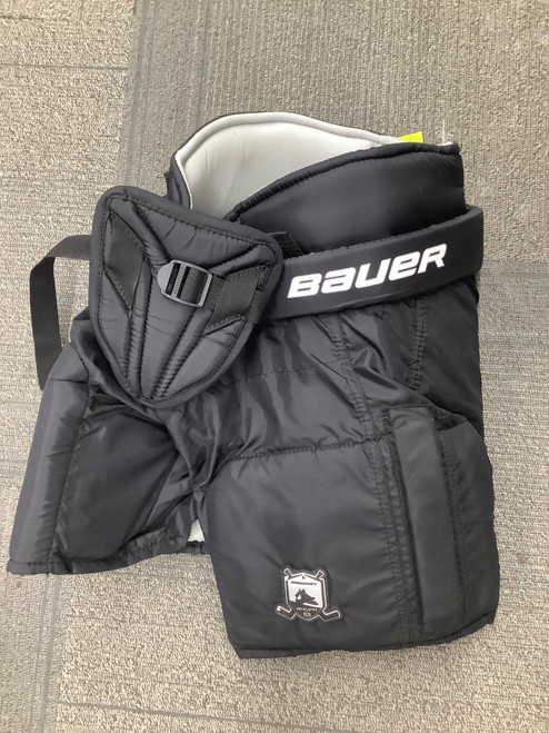 Vist Large View of Product Image Which is Used Bauer PRODIGY Youth Goalie Pant Black L/XL