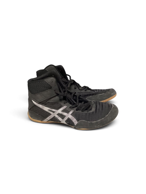 Vist Large View of Product Image Which is Used Asics Wrestling Shoes Black Senior 7