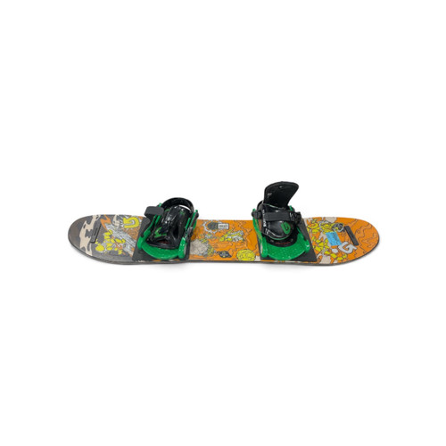 Vist Large View of Product Image Which is Used Burton LTR90 Boys Board/Binding Charcoal And Orange 85 cm