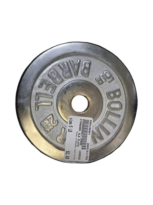 Vist Large View of Product Image Which is Used STANDARD 5LB PLATE Standard Plate (Each) 5 lb
