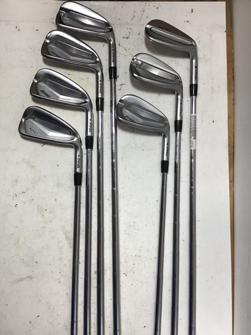 Vist Large View of Product Image Which is Used Ping I210 BLACK DOT Mens Iron Set RH 4I-PW