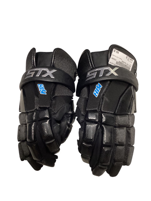 Vist Large View of Product Image Which is Used STX K18 GLOVES Lacrosse Gloves Mens Black 13"