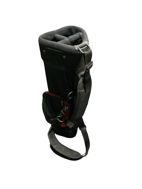 Vist Large View of Product Image Which is Used RED/BLK JR GOLF BAG Jr Stand Bag Black