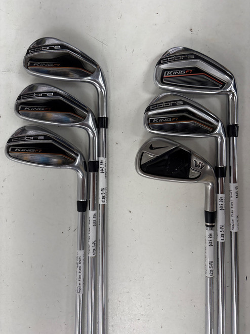 Vist Large View of Product Image Which is Used Cobra KING F7 Mens Iron Set RH 5I-PW