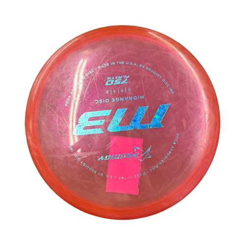 Vist Large View of Product Image Which is Used Prodigy M3 Disc Golf Mid Range Red