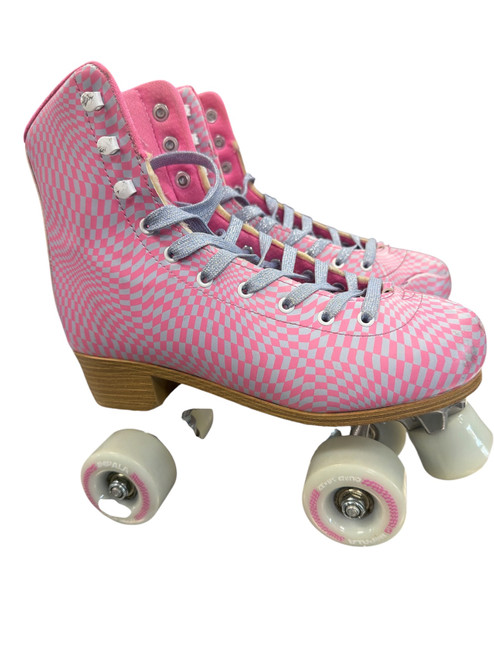 Vist Large View of Product Image Which is Used Impala IMPALA Senior Roller Quad Skates Pink Senior 8