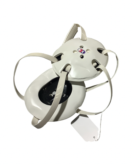 Vist Large View of Product Image Which is Used Wrestling Headgear White