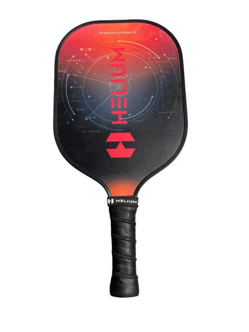 Vist Large View of Product Image Which is Used HELIUM VERSUS Pickleball Racquet Black