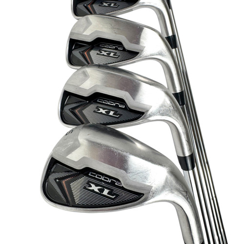 Vist Large View of Product Image Which is Used Cobra XL Men's RH Iron Set 6I-SW Steel Shaft