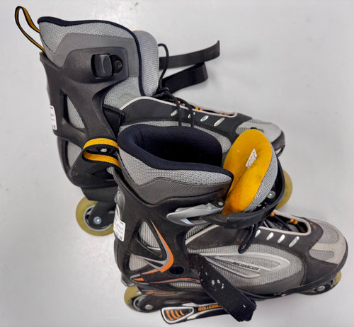 Vist Large View of Product Image Which is Used Rollerblade COMPOSITE Senior Rec Fitness Skates Grey Senior 10