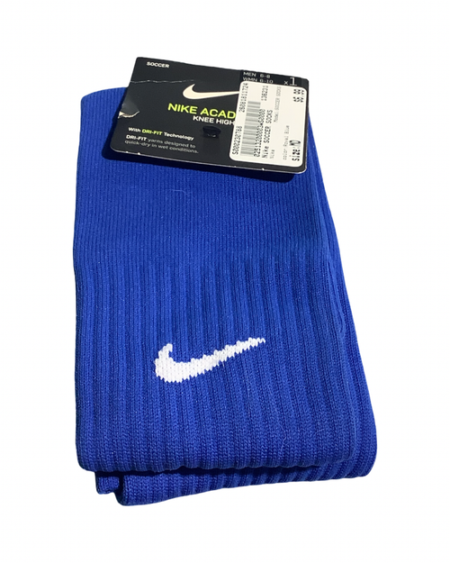 Vist Large View of Product Image Which is Used Nike SOCCER SOCKS Soccer Socks Royal Blue MD