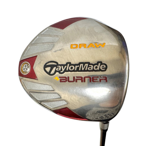 Vist Large View of Product Image Which is Used Taylormade BURNER DRAW Men's RH 10.5 Degree Driver Regular Flex Graphite Shaft