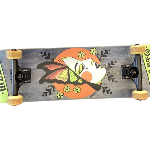 Vist Large View of Product Image Which is Used Birdhouse LIZZIE ARMANTO Complete Skateboard Black 8 1/2"
