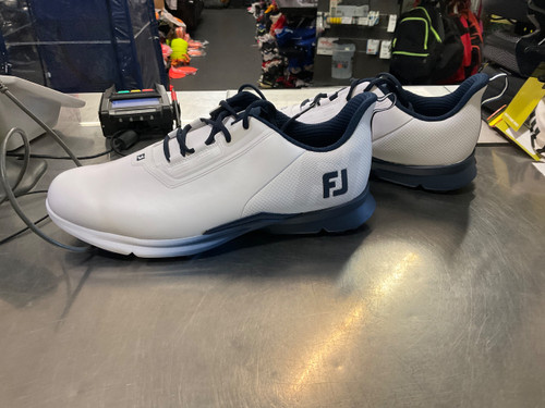 Vist Large View of Product Image Which is Used Foot Joy Mens Golf Shoes White Senior 15