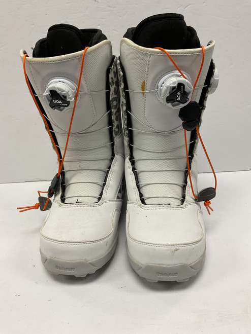 Vist Large View of Product Image Which is Used ThirtyTwo STW BOUBL BOA Womens Snowboard Boots White Senior 6