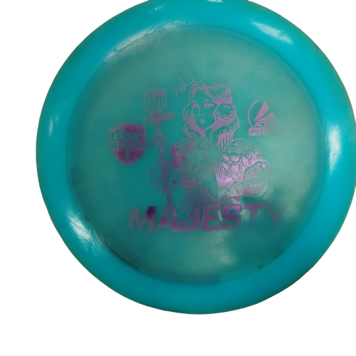 Vist Large View of Product Image Which is Used Discmania ACTIVE MAJESTY Disc Golf Driver Royal Blue 180g