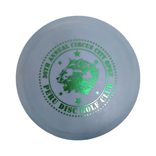 Vist Large View of Product Image Which is Used Innova Champion CC open Disc Golf Driver Purple 180g