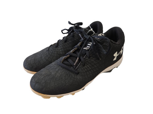 Vist Large View of Product Image Which is Used Under Armour BB CLEATS BB/SB Cleats Black Senior 8