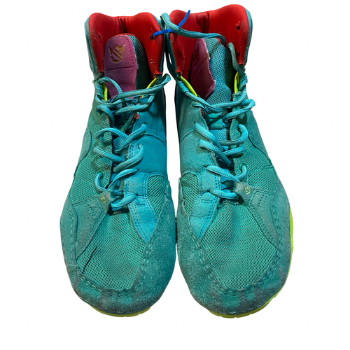 Vist Large View of Product Image Which is Used Rudis Wrestling Shoes Green Senior 9