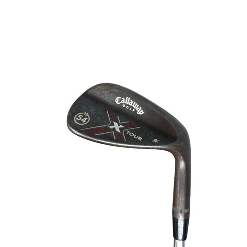 Vist Large View of Product Image Which is Used Callaway X TOUR Golf Wedge Mens RH 54 Degree