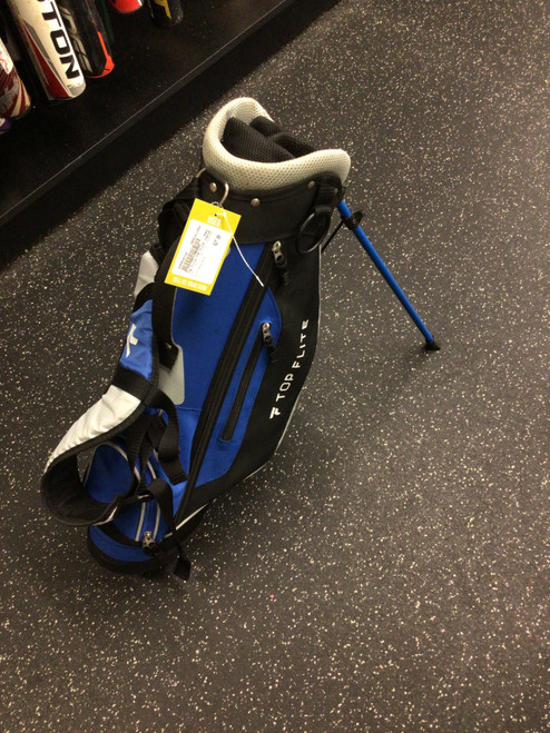 Vist Large View of Product Image Which is Used Top Flite TOP FLITE JUNIOR BAG Jr Stand Bag Royal Blue