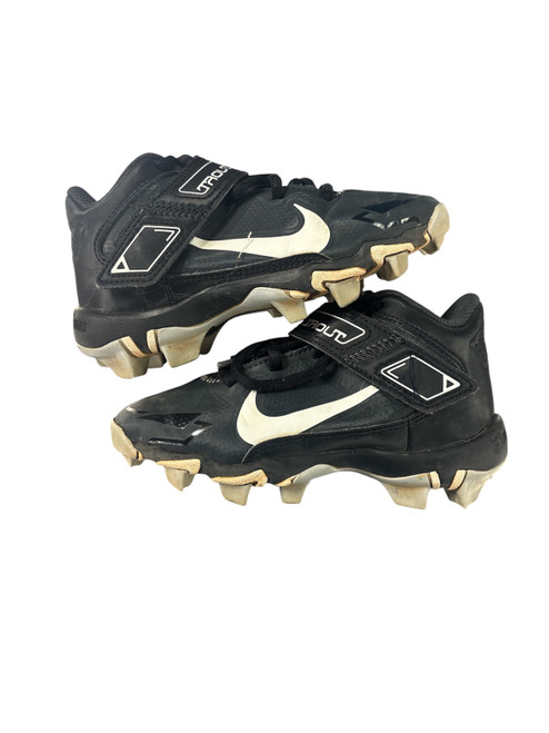 Vist Large View of Product Image Which is Used Nike TROUT BB/SB Cleats Black Youth 12.0