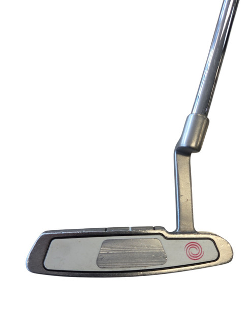 Vist Large View of Product Image Which is Used Odyssey WHITE STEEL 1 Mens Putter RH