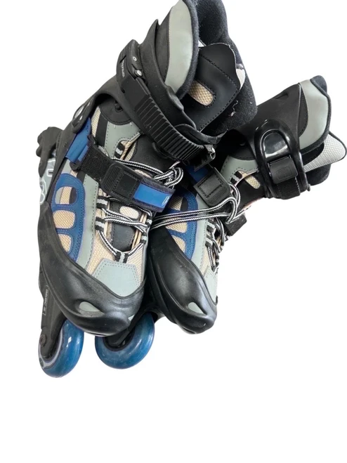 Vist Large View of Product Image Which is Used Ultra Wheels ABEC 3 Senior Rec Fitness Skates Royal Blue Senior 8