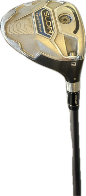 Vist Large View of Product Image Which is Used Taylormade SLDR Mens Fairway Wood RH 3 Wood