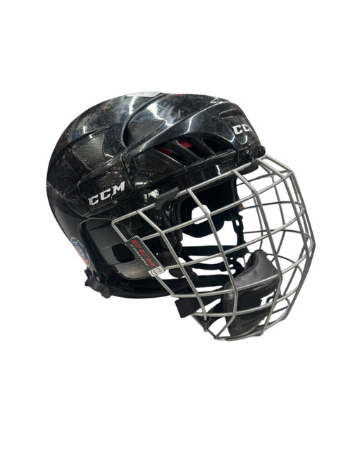 Vist Large View of Product Image Which is Used CCM 50 Helmet Cage Combo Black XS