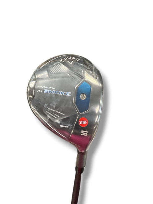 Vist Large View of Product Image Which is Used Callaway AI SMOKE MAX Mens Fairway Wood RH 5 Wood