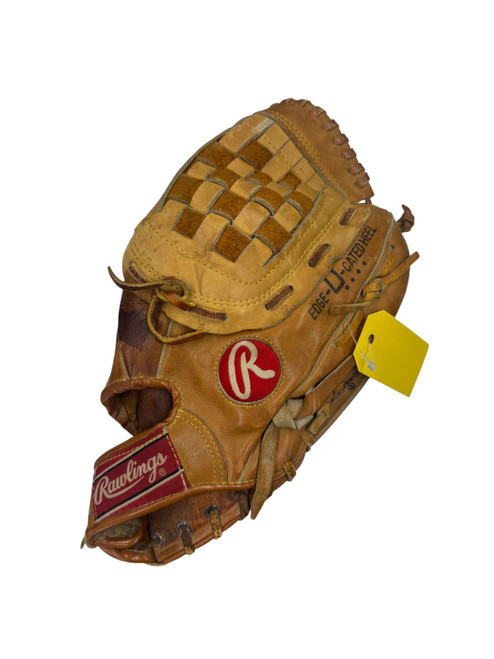 Vist Large View of Product Image Which is Used Rawlings PG26 BB/SB Glove RH Throw Brown 12"