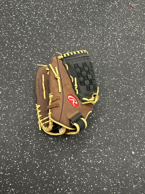 Vist Large View of Product Image Which is Used Rawlings THE MARK OF A PRO RBG36BC BB/SB Glove LH Throw Brown 12 1/2"
