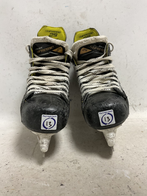 Vist Large View of Product Image Which is Used Bauer SUPREME 2S Youth Hockey Skate Black Youth 13.0