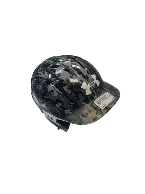 Vist Large View of Product Image Which is Used Under Armour RAC010-10 Batting Helmet No Mask Black SM