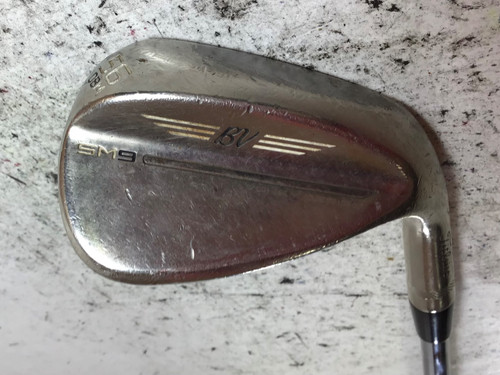 Vist Large View of Product Image Which is Used Titleist SM9 BV Golf Wedge Mens RH 56 Degree