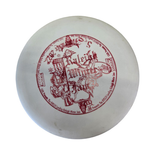 Vist Large View of Product Image Which is Used Latitude 64 PURE Disc Golf Putter White