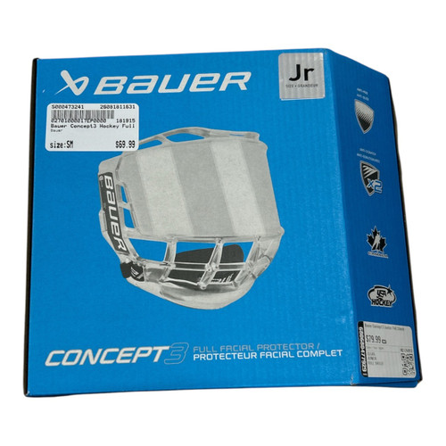 Vist Large View of Product Image Which is Used Bauer Hockey Full Visor SM
