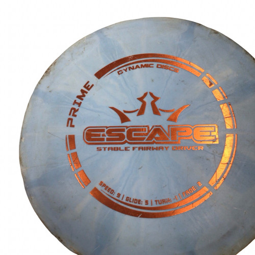 Vist Large View of Product Image Which is Used Dynamic Discs ESCAPE Disc Golf Driver Carolina Blue